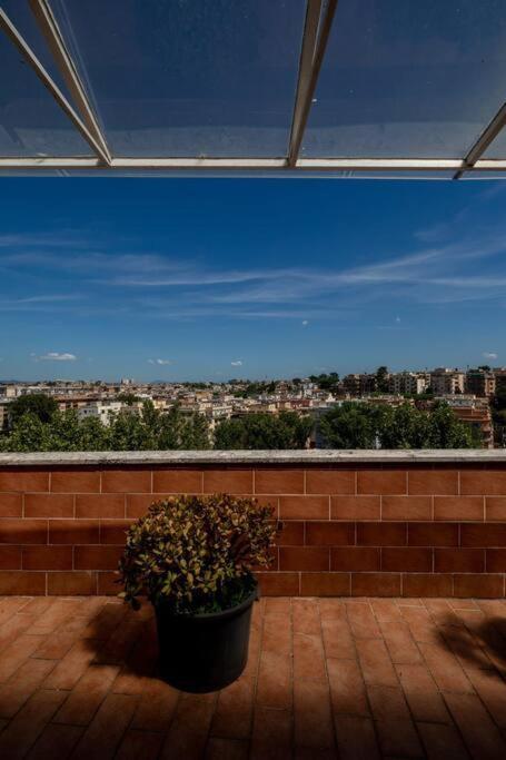 Attico Per Quattro Persone Sulla Nomentana, Wi-Fi, Aria Condizionata Appartement Rome Buitenkant foto